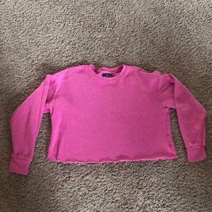 American Eagle crop crew sweatshirt